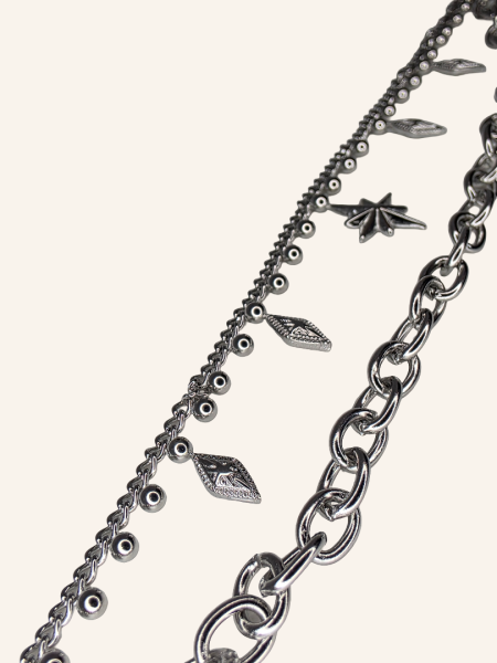 Star Pendant Bracelet - Silver - Item 998