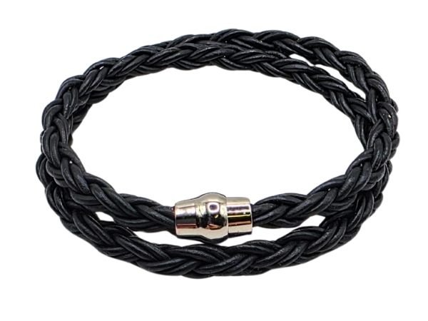 Hawaii Bolo Braided Leather Bracelet - Style 514