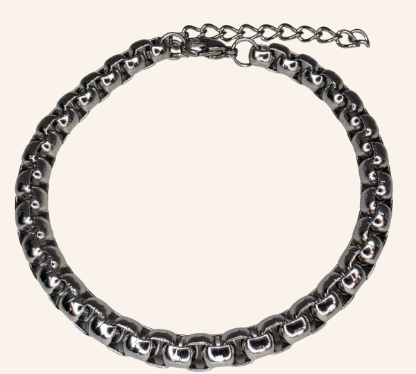 Rolo Chain Bracelet - Silver - 6mm - Item 911