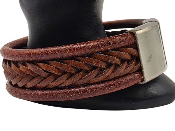 Combination Leather Bracelet - Style 230
