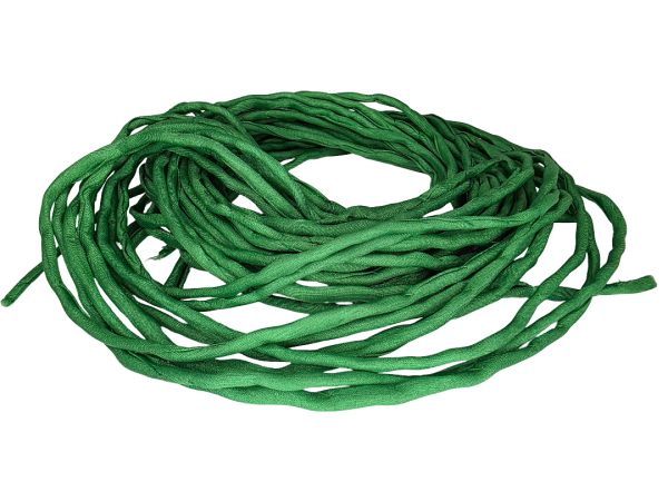 Silk Cords - Forest Green - 2mm