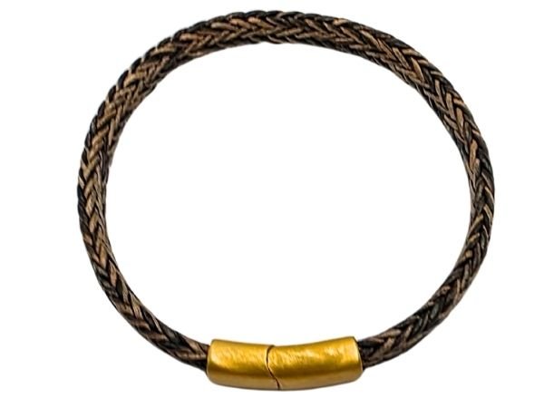 Spiral Braided Leather Bracelet - Style 332