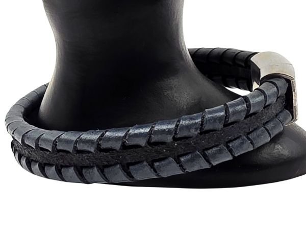 Bruges Braided Leather Bracelet - Style 251