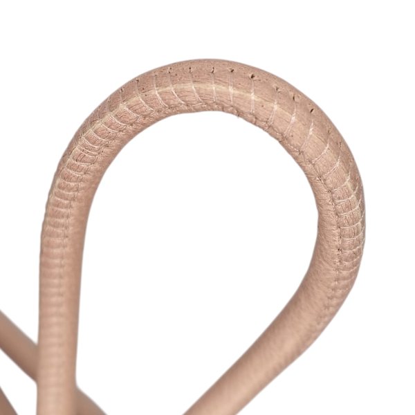 Real Round Nappa Leather Cord - Rose 5mm