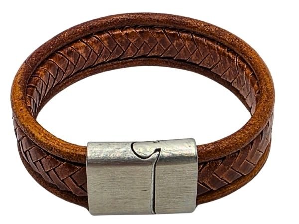 Combination Leather Bracelet - Style 197
