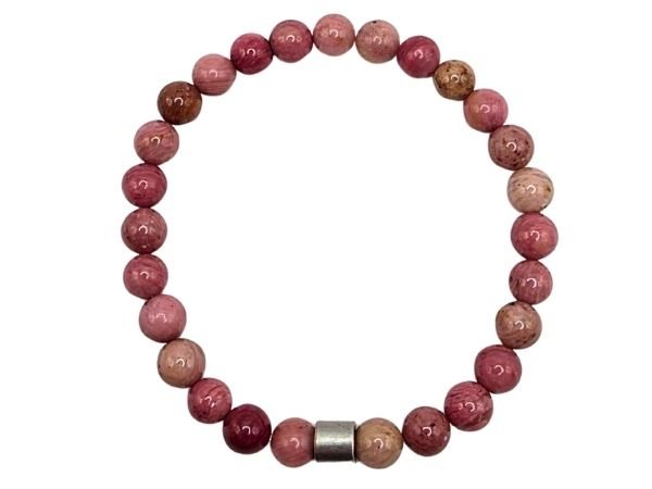 Rhyolite Gemstone Bracelet: Style-592 (6mm)