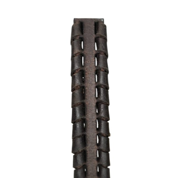Bruges Braided Style-13X6mm-Dark Brown