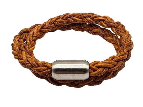 Hawaii Bolo Braided Leather Bracelet - Style 524