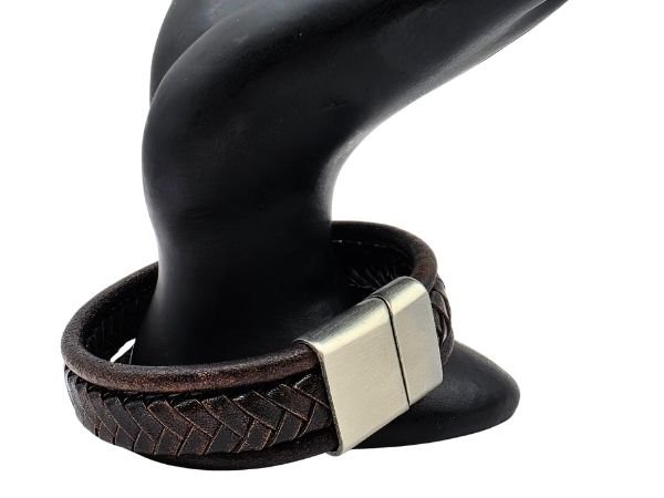 Combination Leather Bracelet - Style 199