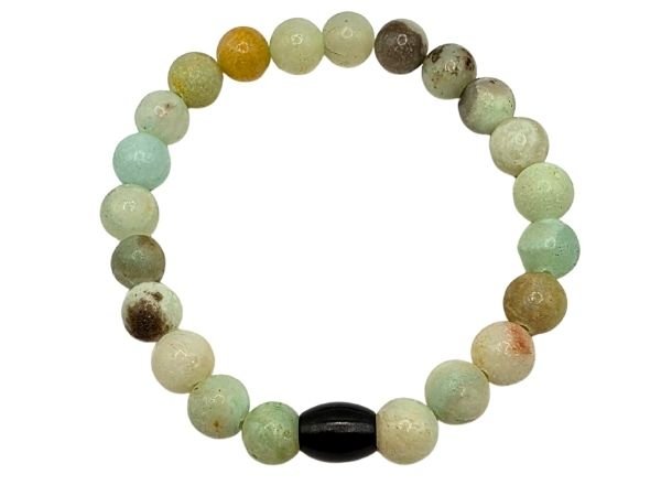 Amazonite Gemstone Bracelet: Style-542 (8mm)