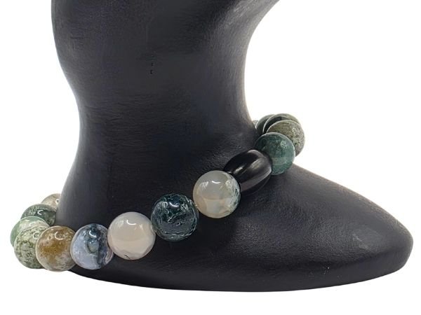 Tree Grain Gemstone Bracelet: Style-531 (8mm)