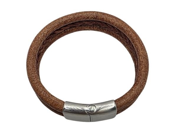 Combination Leather Bracelet - Style 222