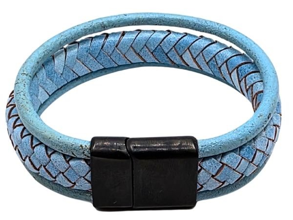 Combination Leather Bracelet - Style 201