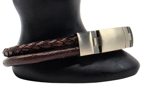 Combination Leather Bracelet - Style 178