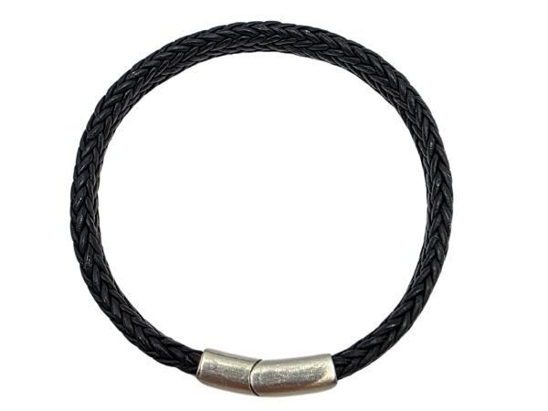 Spiral Braided Leather Bracelet - Style 329