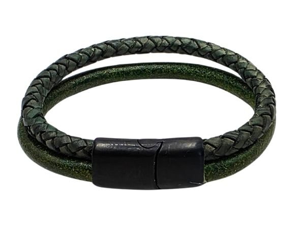Combination Leather Bracelet - Style 195