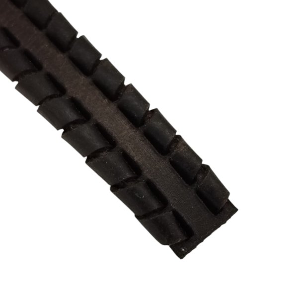 Bruges Braided Style-13X6mm-Dark Brown
