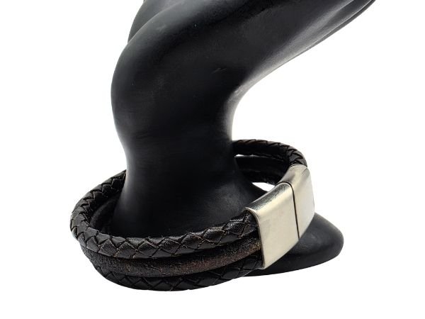 Combination Leather Bracelet - Style 203
