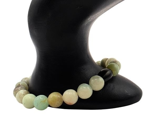 Amazonite Gemstone Bracelet: Style-542 (8mm)