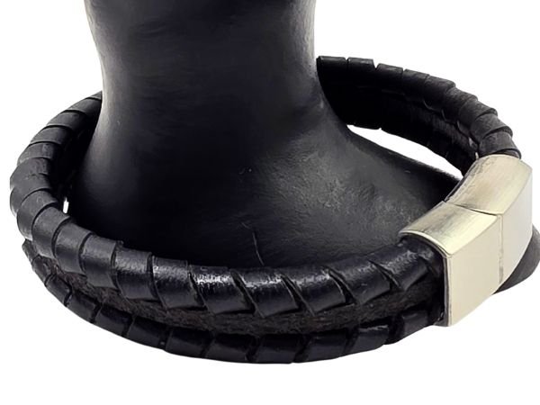 Bruges Braided Leather Bracelet - Style 249