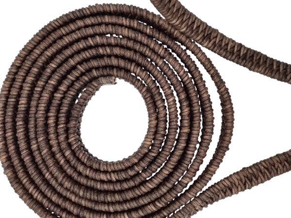 Arizona Style Oval Braided -12*5MM - Vintage Brown