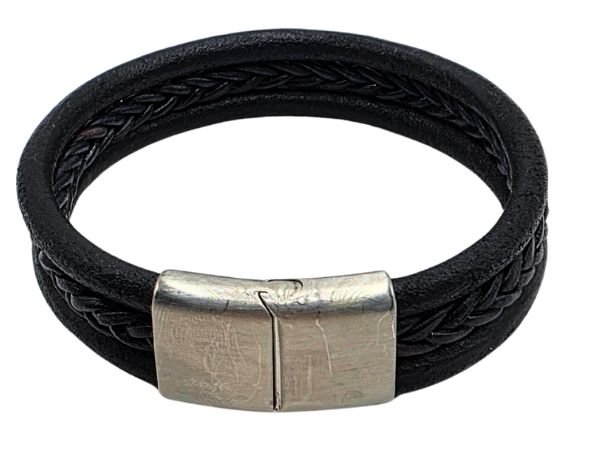 Combination Leather Bracelet - Style 219