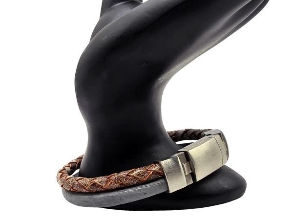 Combination Leather Bracelet - Style 179