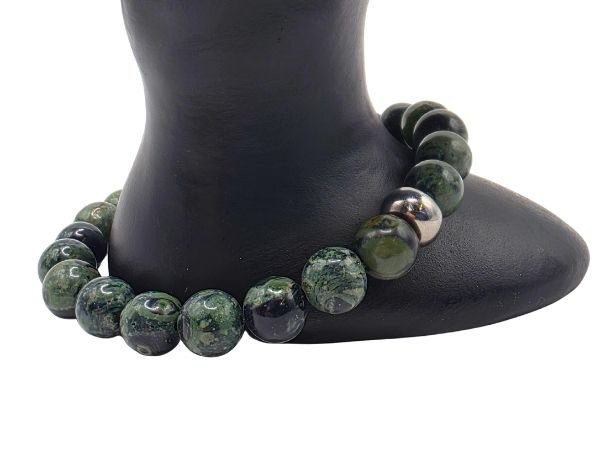 Kambaba Gemstone Bracelet: Style-524 (8mm)
