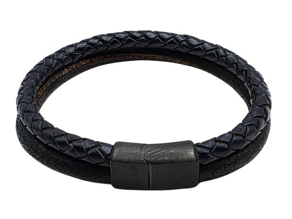 Combination Leather Bracelet - Style 192