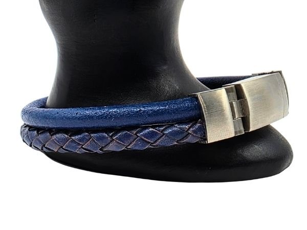 Combination Leather Bracelet - Style 177
