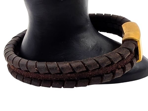 Bruges Braided Leather Bracelet - Style 257