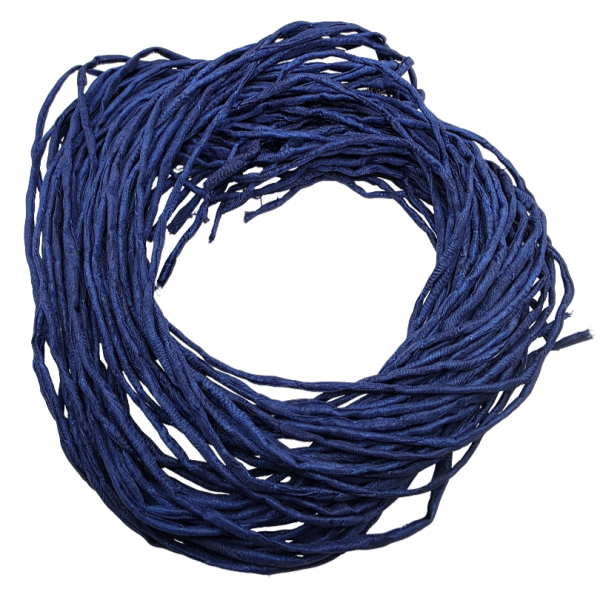 Silk Cords - Marine Blue - 2mm