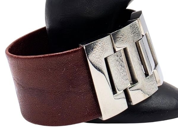 Plain Flat Leather Bracelet - Style 313