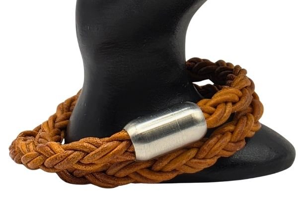 Hawaii Bolo Braided Leather Bracelet - Style 524