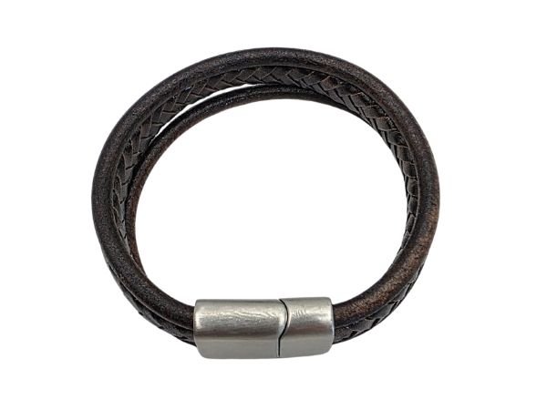 Combination Leather Bracelet - Style 199