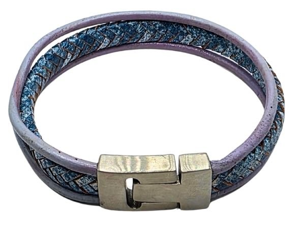 Combination Leather Bracelet - Style 212
